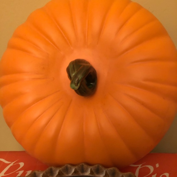 Pumpkin pie plate with lid - Picture 4 of 7